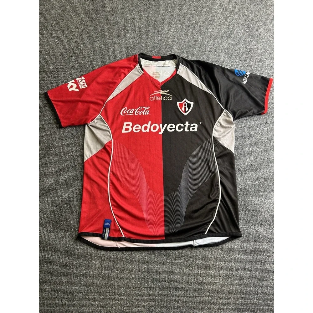 Mens 2007-08 Atletica Atlas FC Liga MX Home Soccer Jersey Made in Mexico, Size L